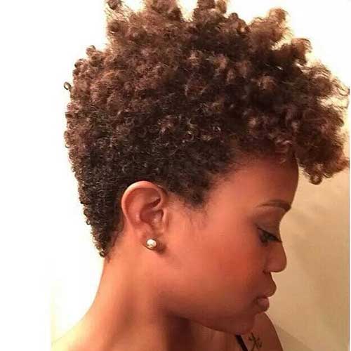 Tapered Natural Hair Black Short Hairstyles