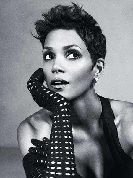 Halle Berry rövid frizurája