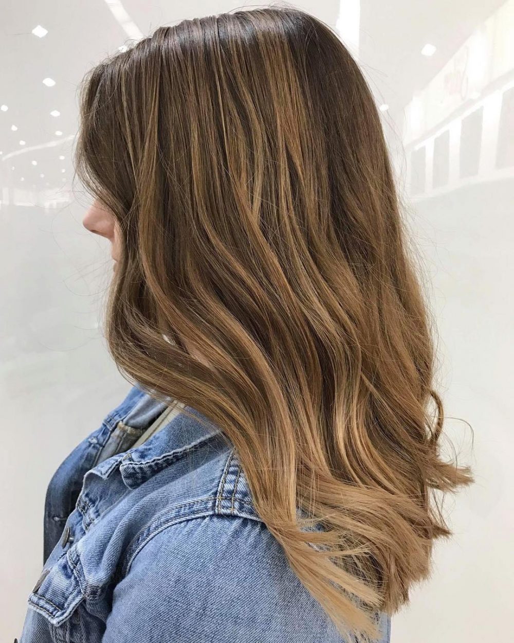 Balayage Bal Kahverengi Saç