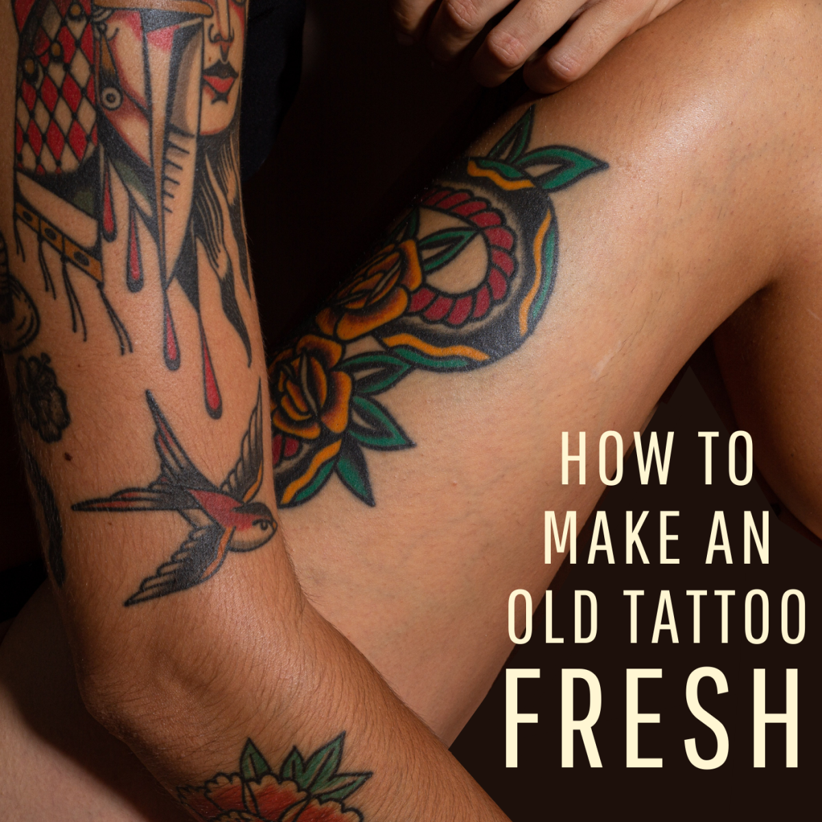 Jak zajistit, aby staré tetování vypadalo opět jako nové.