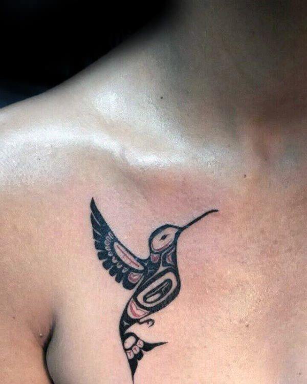 kolibřík-tetování