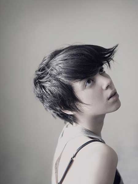 Pixie Cut, tuulen pyyhkäisemät otsatukka