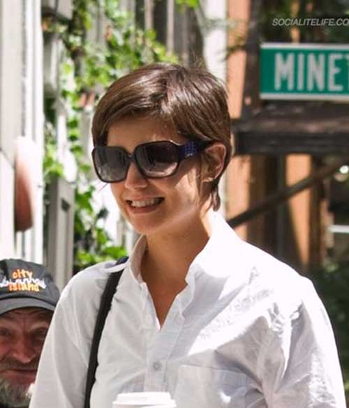 Katie Holmes Pixie Cut Idea Style