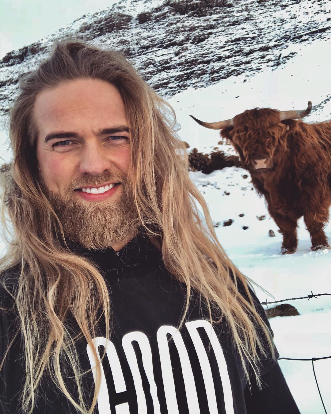 Viking hiukset miehet