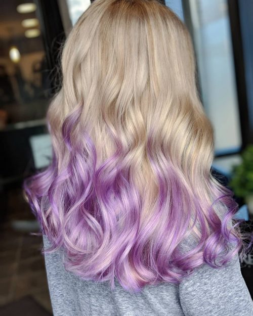 Lavendel Ombre