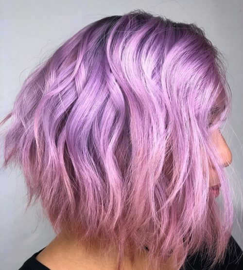 Light Purple Balayage