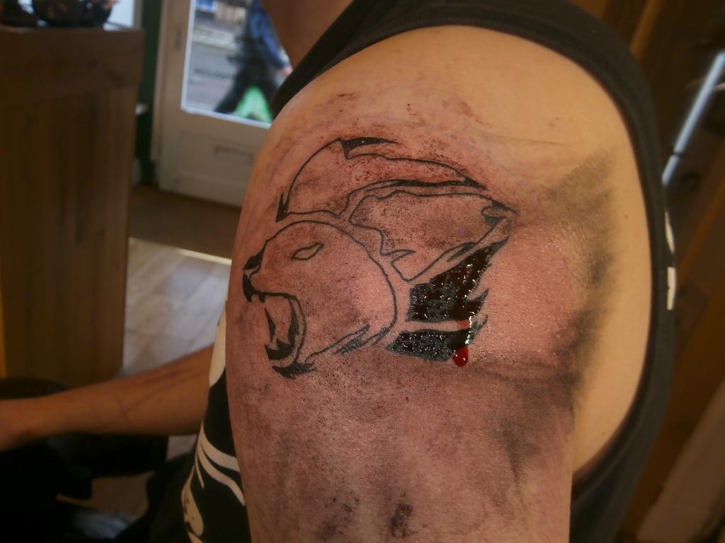 tetování lví stráže