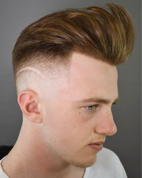 Mid Skin Fade -leikkaus