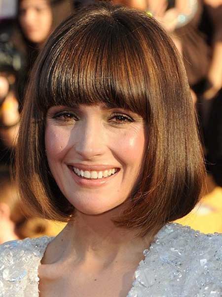 Nové krátké účesy celebrit-Rose Byrne