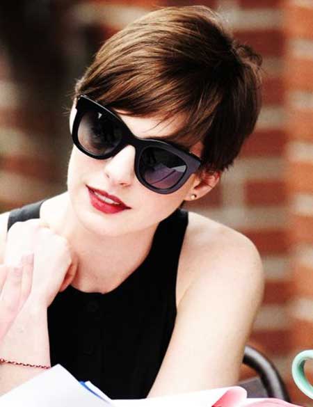 Anne Hathaway Güzel Peri Saç Modeli