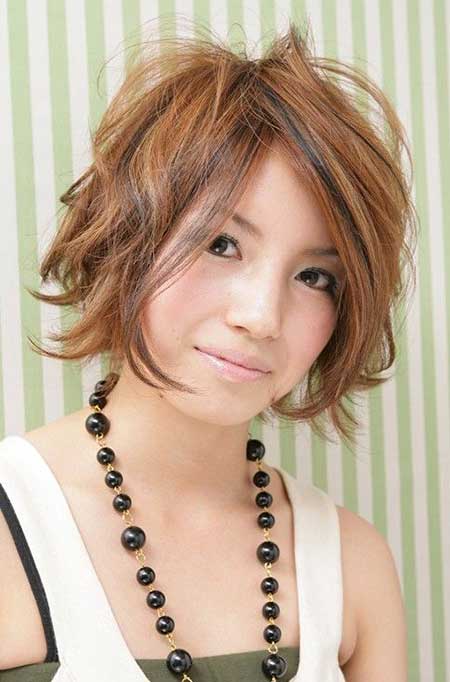 Rotete lagdelt Bob Cut