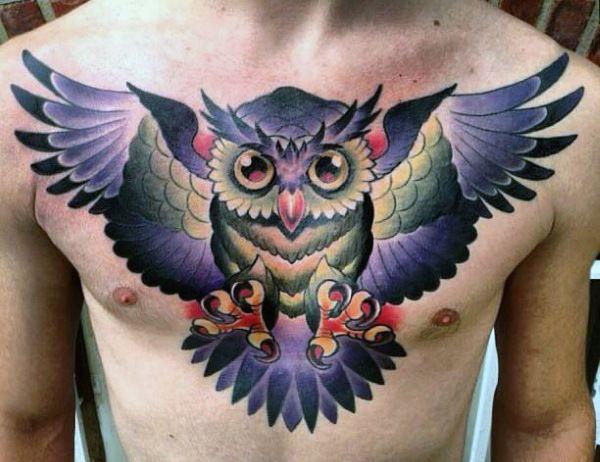 tetování sovy