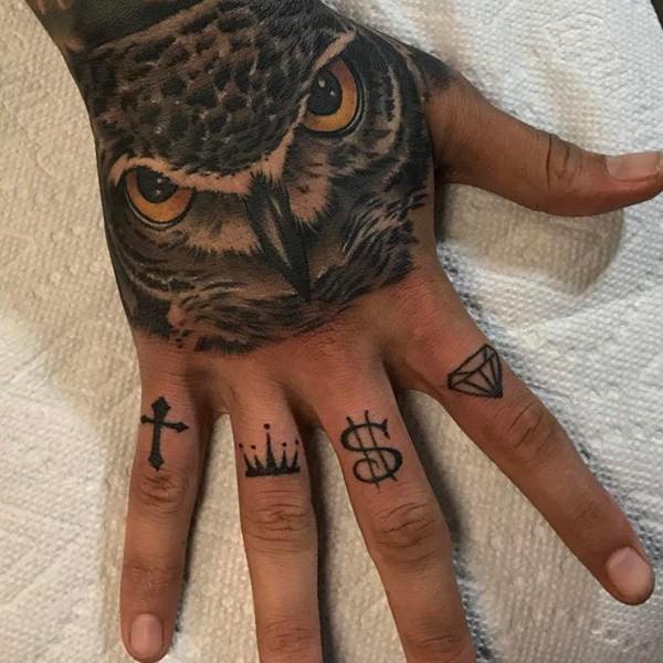 tetování sovy