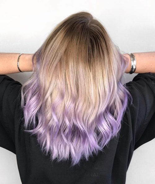 Pastell Lilla Ombre
