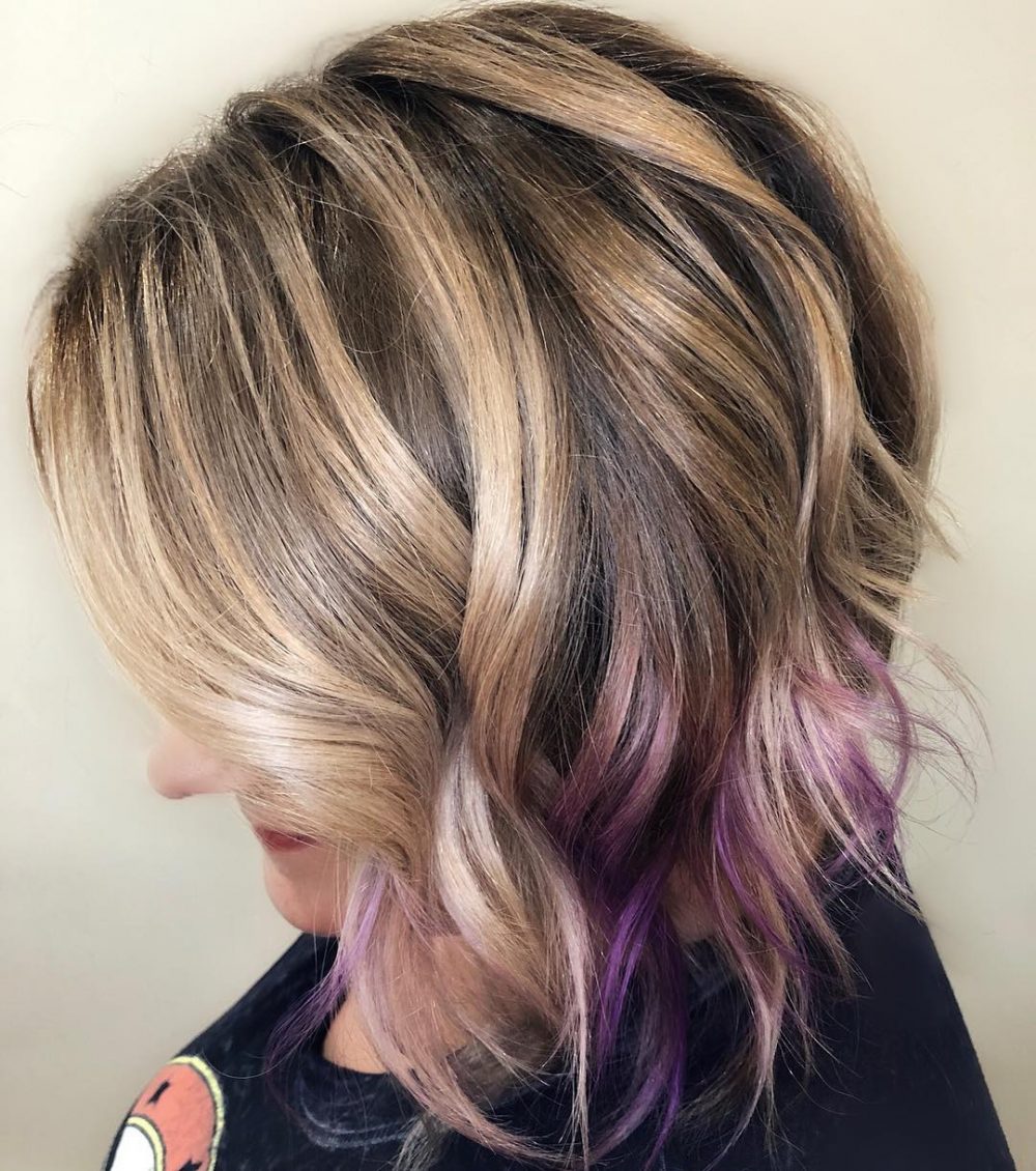 Peekaboo Blended Purple