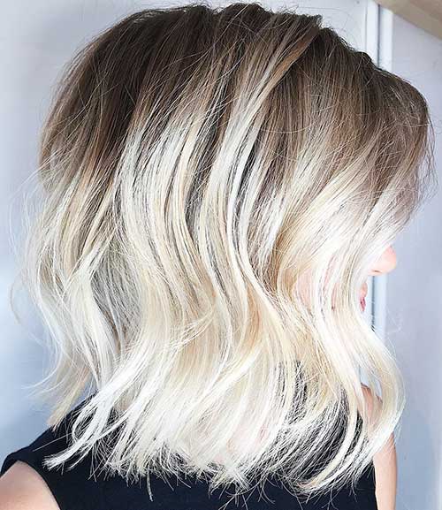 Korte blonde frisyrer - 18