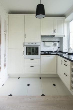 La disposition de la cuisine est de 9 m². m avec réfrigérateur