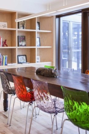 Chaises en plastique