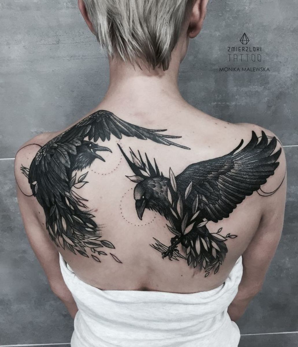 Kép jóváírása: Monika Malewska Raven Tattoo