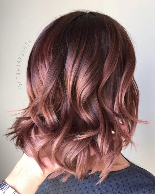 Rose Gold színű Ombre