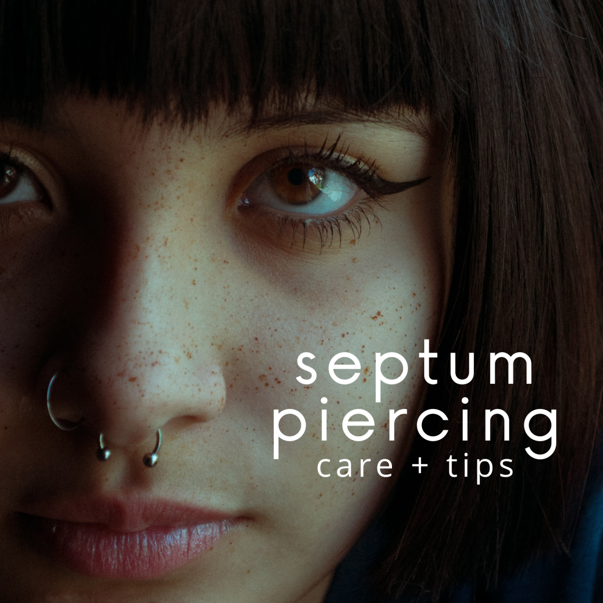 Septum Piercing Care og Healing Tips