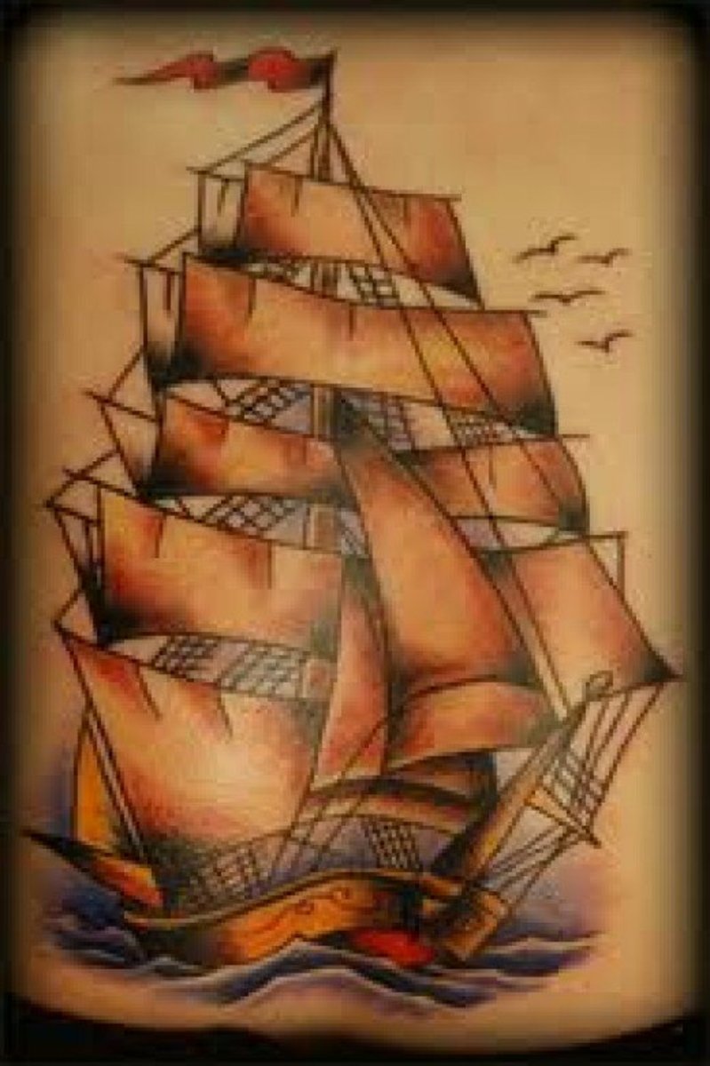 skip-tatoveringer-og-betydninger-skip-tatovering-design-og-ideer-skip-tatovering-bilder