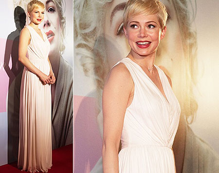 Michelle Williams Short Pixie Cut