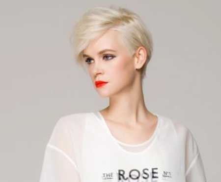 Platina Blonde Interesting Cut