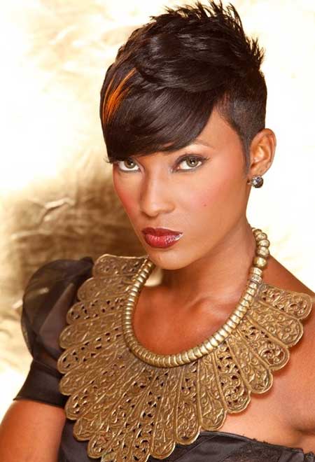 Siyah Kadınlar İçin Kısa Saç Modelleri 2013 – 2014_10