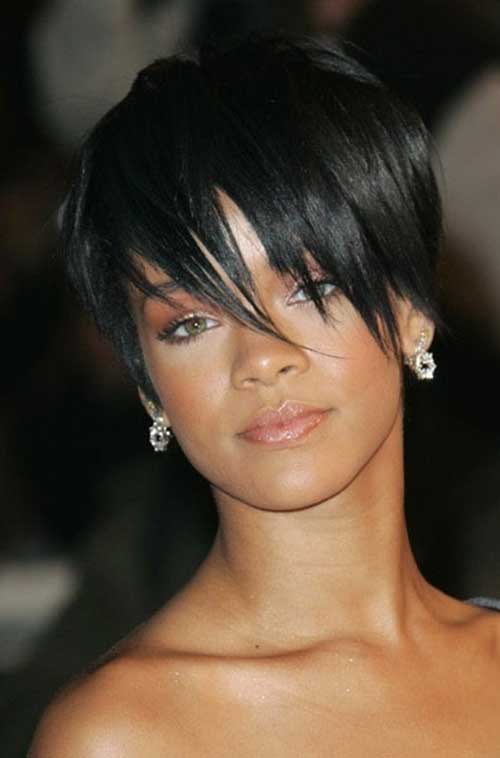 Layered Thin Pixie Straight Hairstyles