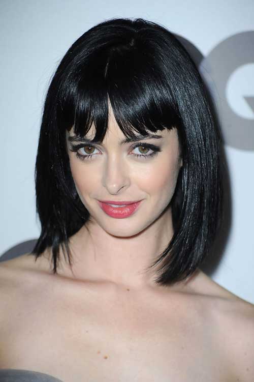 Krysten Ritter Rett hår