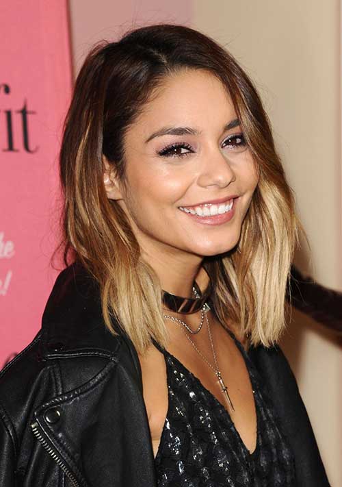 Vanessa Hudgens Krátké rovné vlasy 2015