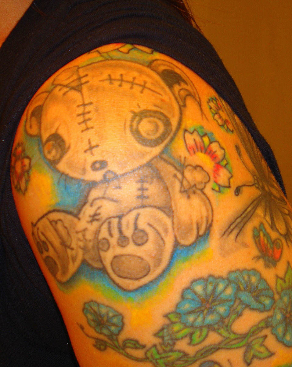 Teddy Lostizfelt- suosikki tatuointini;)