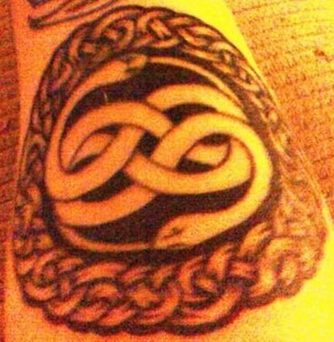 Dette er en tatovering som jeg nylig fikk som en del av min tatovering på hele armen.