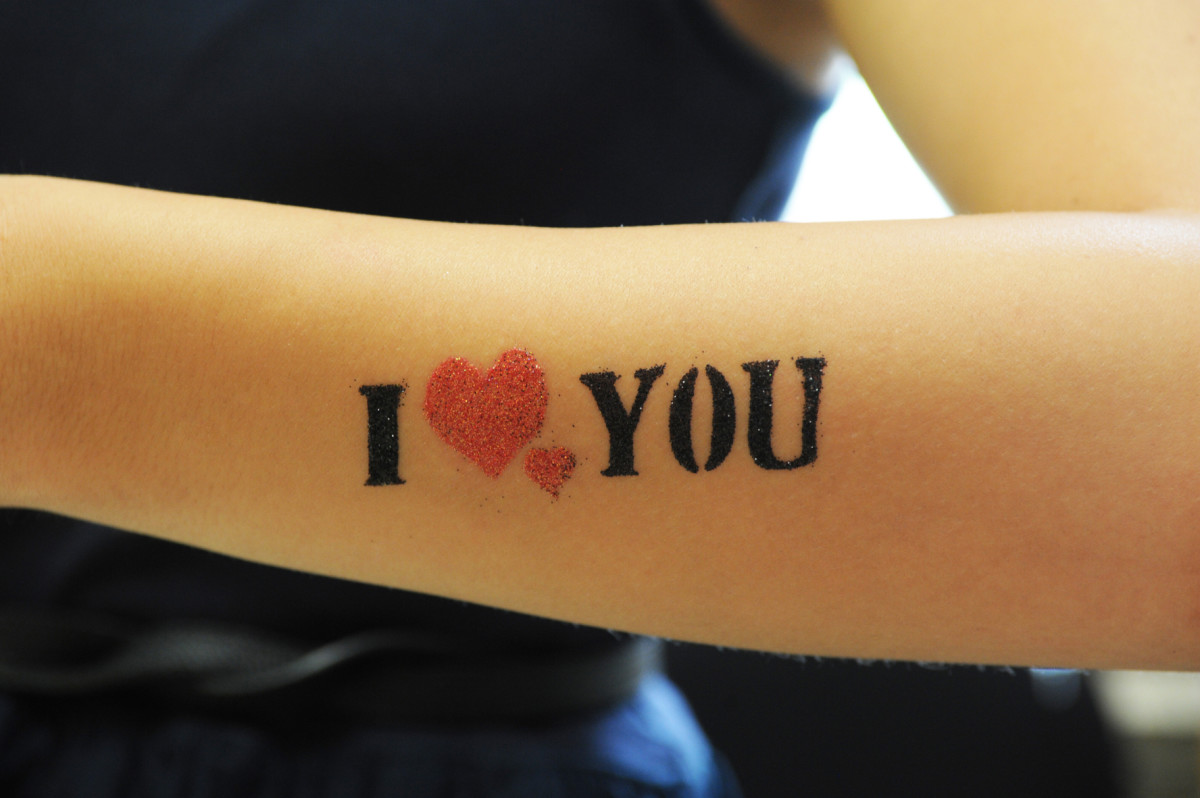 Miluji tě ... a moje tetování!