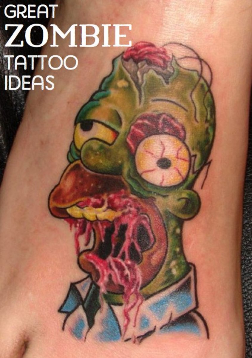 Flotte Zombie Tattoo Ideas